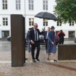 Hendes Majestæt Dronningen ankommer til Frihedsmuseet 30. sept. 2021. Foto NG